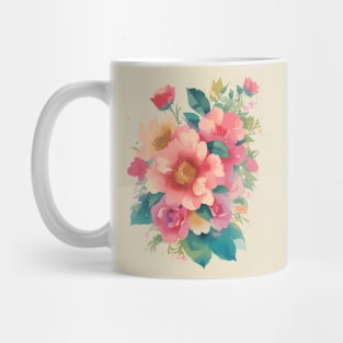 Watercolor Floral - Flowers Mug